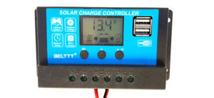 Regulador De Carga Solar 12/24 Volt, 10 Amp. Salidas Usb