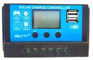 Regulador De Carga Solar 12/24 Volt, 20 Amp. Salidas Usb